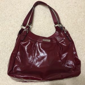 Red Coach bag